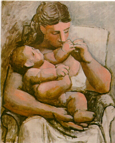 Picasso Mother and child 1921